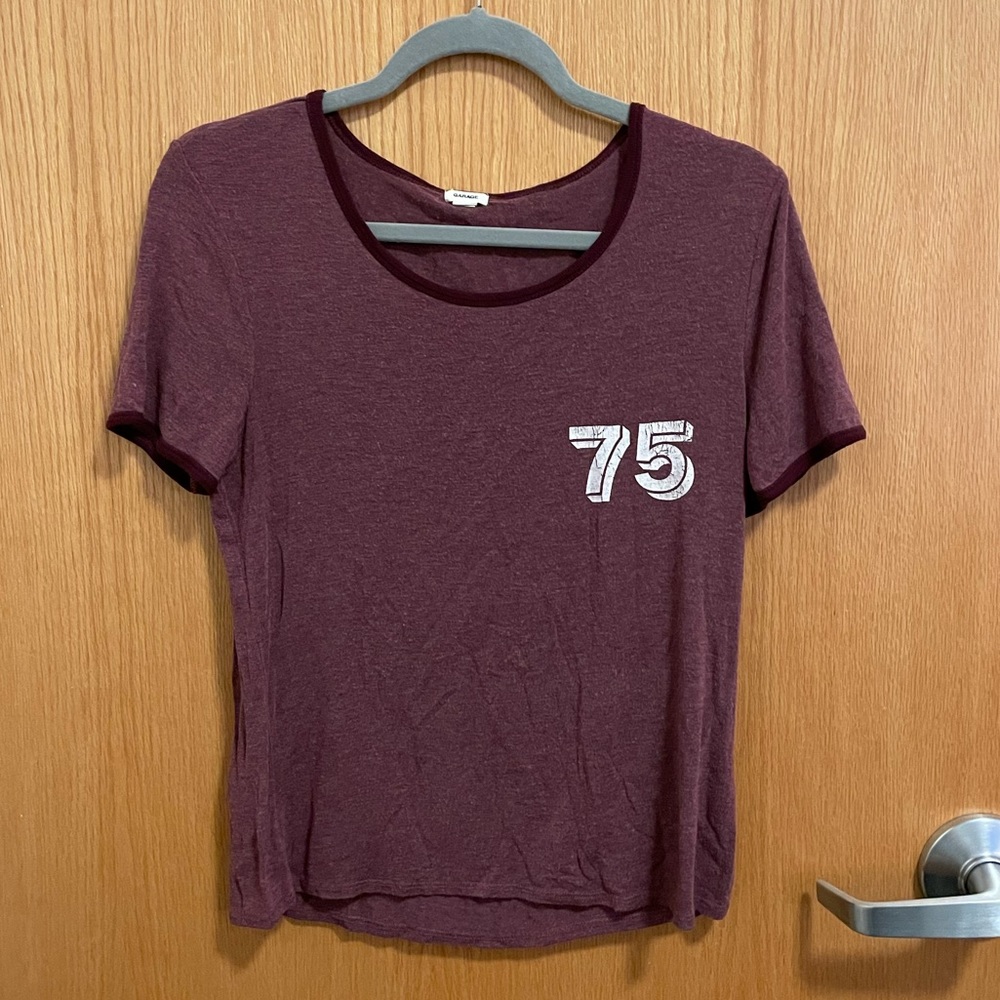 Garage Maroon 75 Graphic T-Shirt